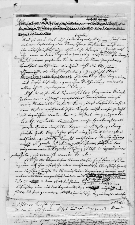Samuel Hahnemann Manuscript